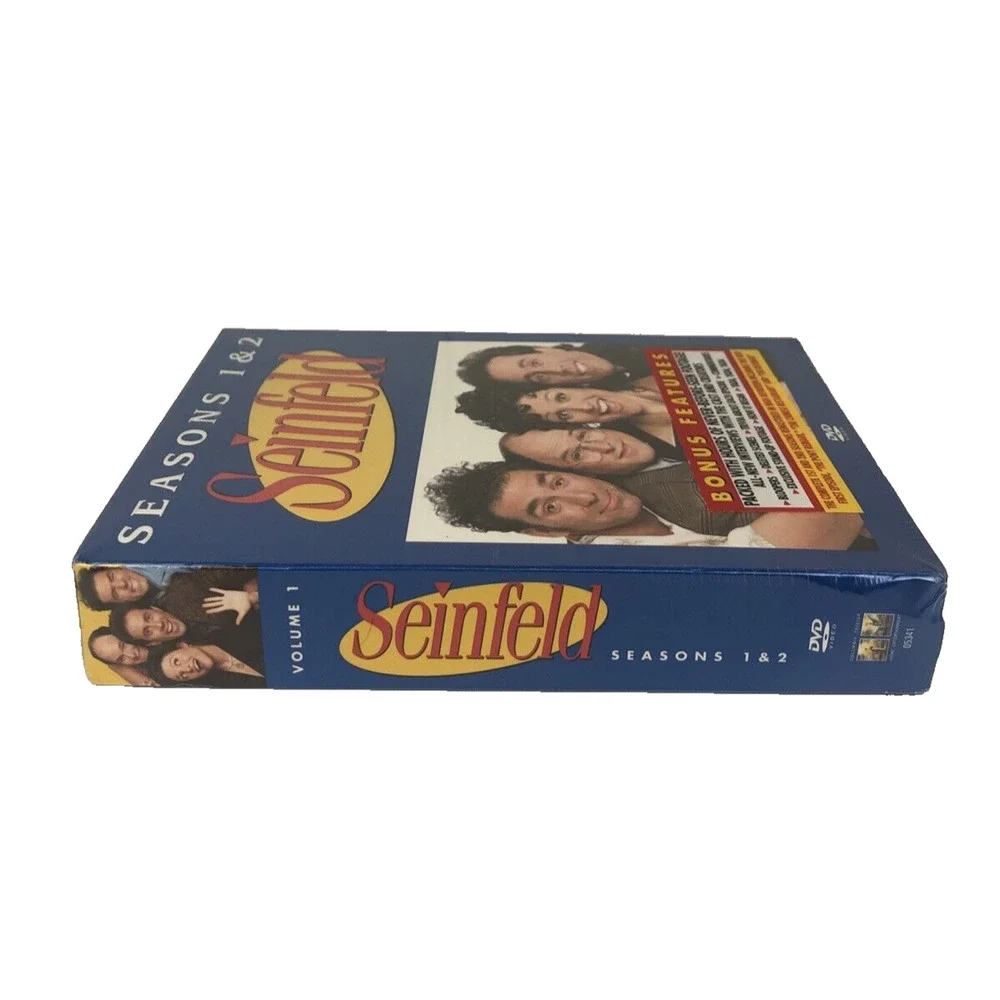 Seinfeld Seasons 1 and 2 DVD‎ Box Set Sony Pictures TV Comedy Series NEW